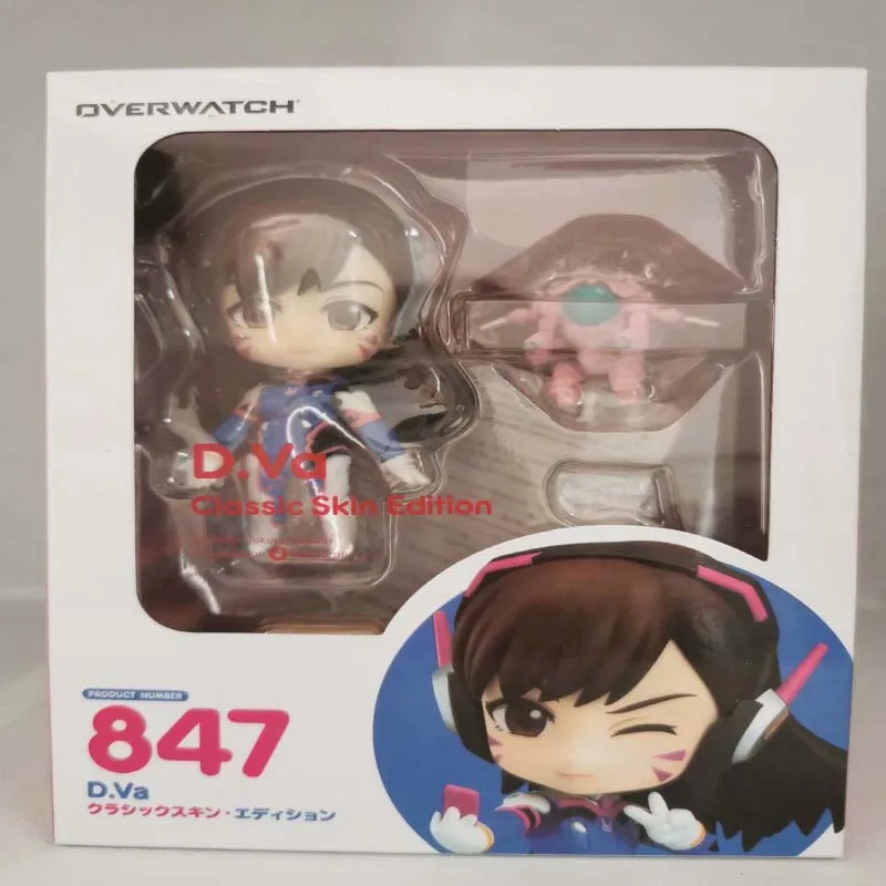 

Overwatch Cute D.Va Action Figure 847# Clay Models Toys