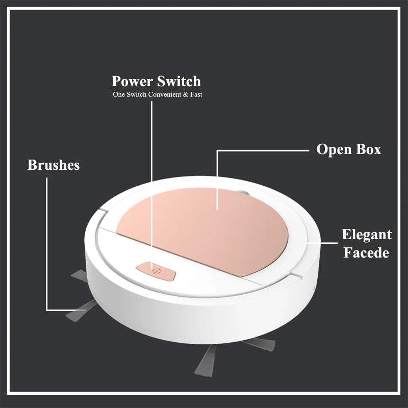 Умный беспроводной робот-пылесос автоматическая уборочная машина для уборки