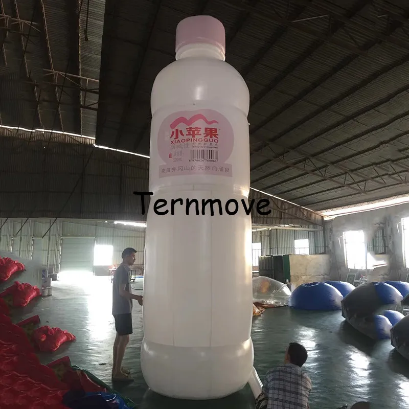 Рекламный надувной продукт выставка Надувное пиво красное вино кофе бутылка