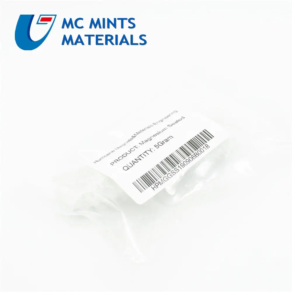 Магний мг герметичный металлический элемент коллекция обучающих инструментов
