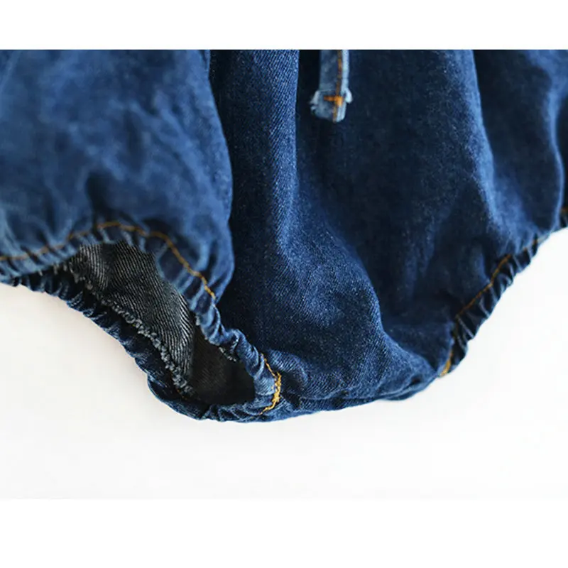 Джинсовые шорты для новорожденных девочек одежда джинсовые штаны шаровары