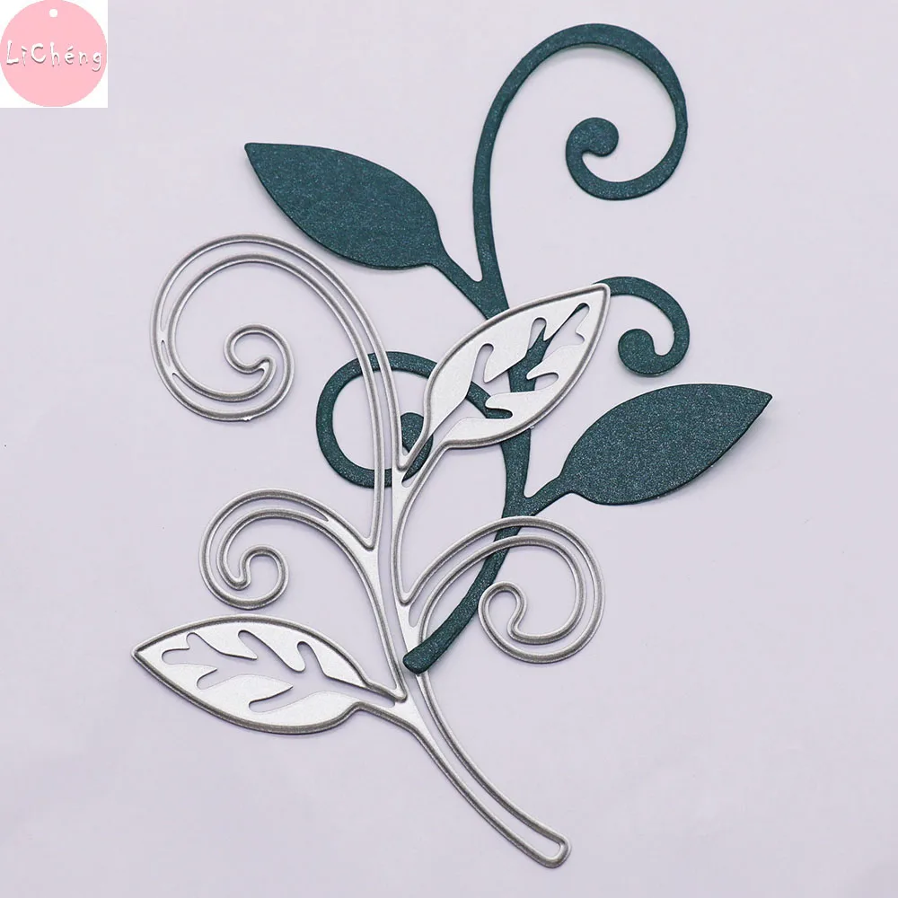 

Leaf Branch Metal Cutting Dies for DIY Scrapbooking Album Paper Card Making Diy Craft Embossing Making Template Stencil Mold