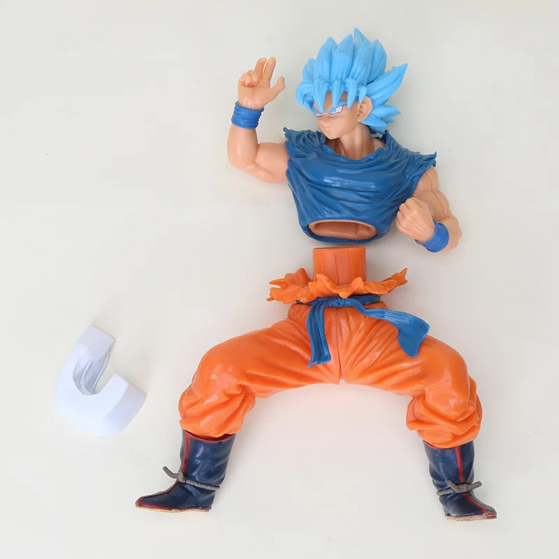 20 см Драконий жемчуг фигурка Супер Saiyan 4 Бог СС голубые волосы Гоку Драконий жемчуг Гоку Коллекционная фигурка игрушка