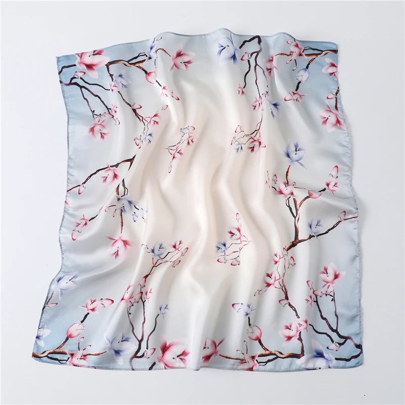 

Kleine Zijde Nek Haar Sjaal Vrouwen Bloemenprint Foulard Vierkante Sjaals Sjaals En Wraps Hoofddoek 2020 Fashion Nieuwe