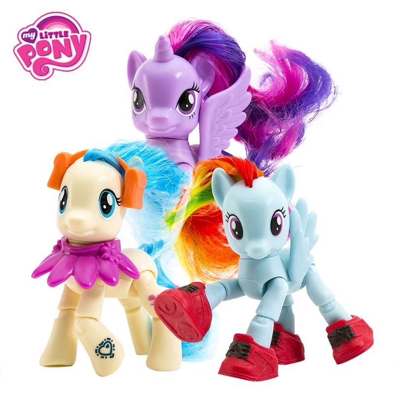 

Original My Little Pony Doll Toys for Girls My Little Pony Toys for Kids Jonit Move Doll Toys for Children's Birthday Gift