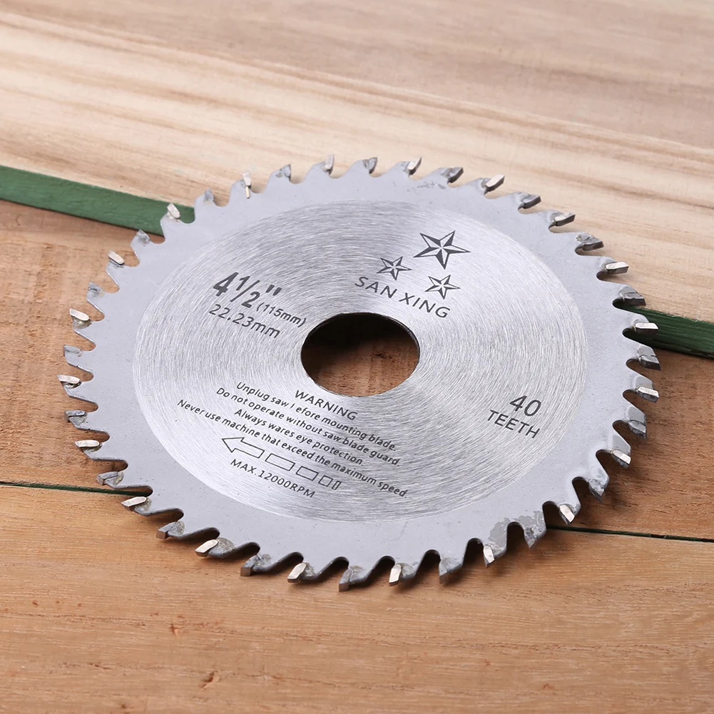 

4.5 inch Wood Saw Blades Cemented Carbide Woodworking Cutting Disc Circular Multi-function Cutting Tool for Carpentry