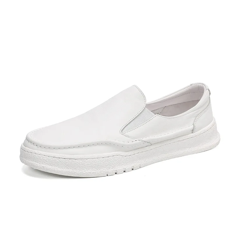 

Loafer Shoes Driving Shoes Soft Autumn Winter British Retro Men Shoes All-match Cowhide Breathable Sneaker Fashion Casual Shoes