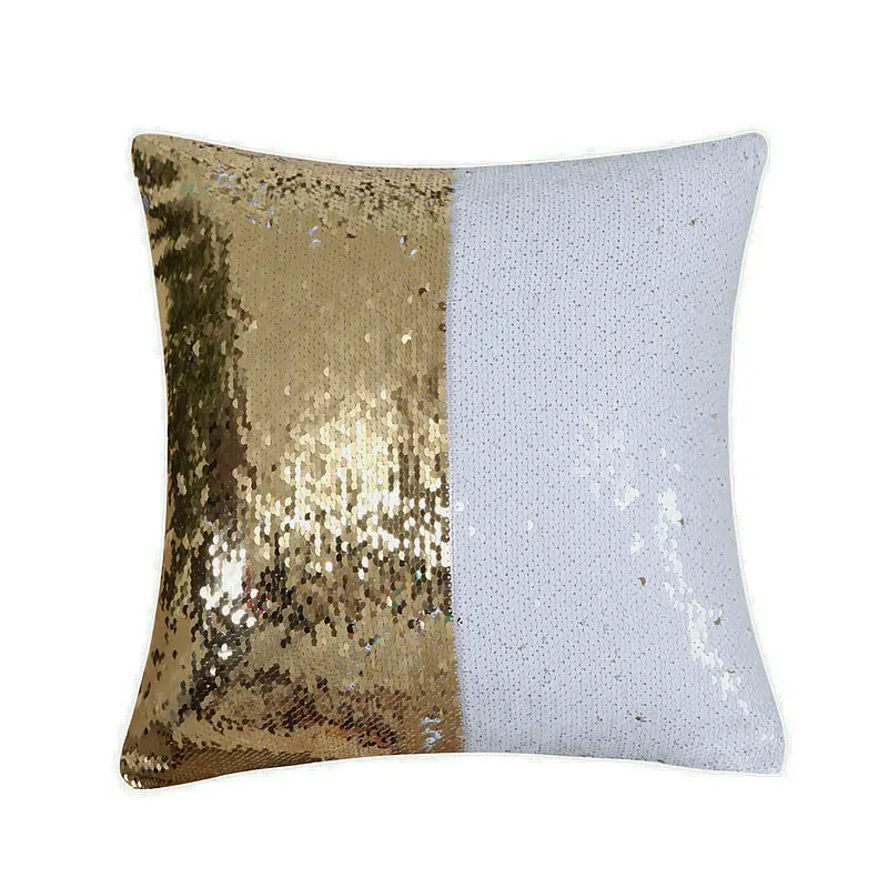 American Style Letter Cushion Cover Two-Color Magic Sequin Throw Pillow Home Decoration Sofa Decor Decorative Pillowcase | Дом и сад