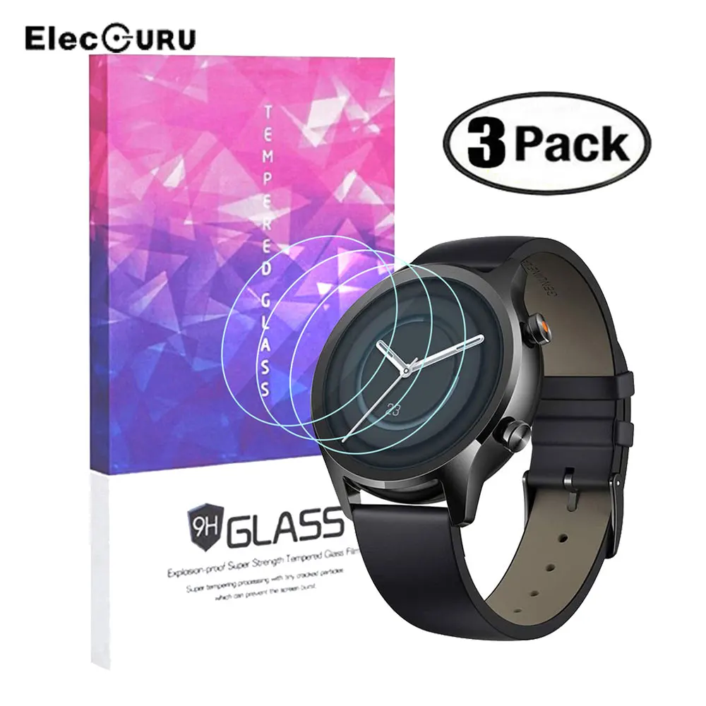3 упаковки для TicWatch C2 Plus защита экрана из закаленного стекла 9H умные часы Защита