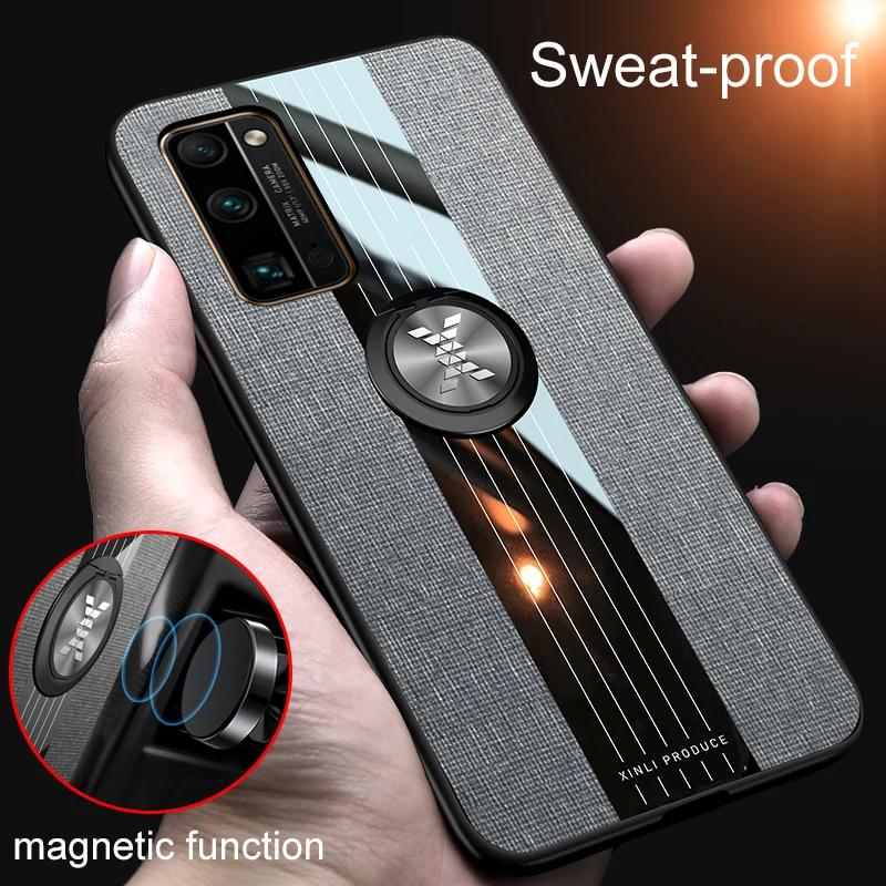 Чехол бампер для Huawei Honor View 10 20 30 30s Play 3 3e 4 4T 9X Y6 Y7 Pro Plus 2019 Nova 2 Lite магнитный
