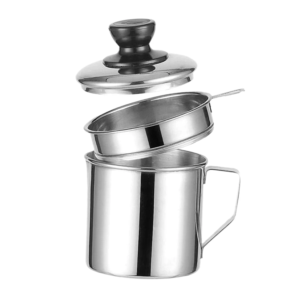 Жарочное растительное масло жир бекона Хранитель контейнер для хранения с