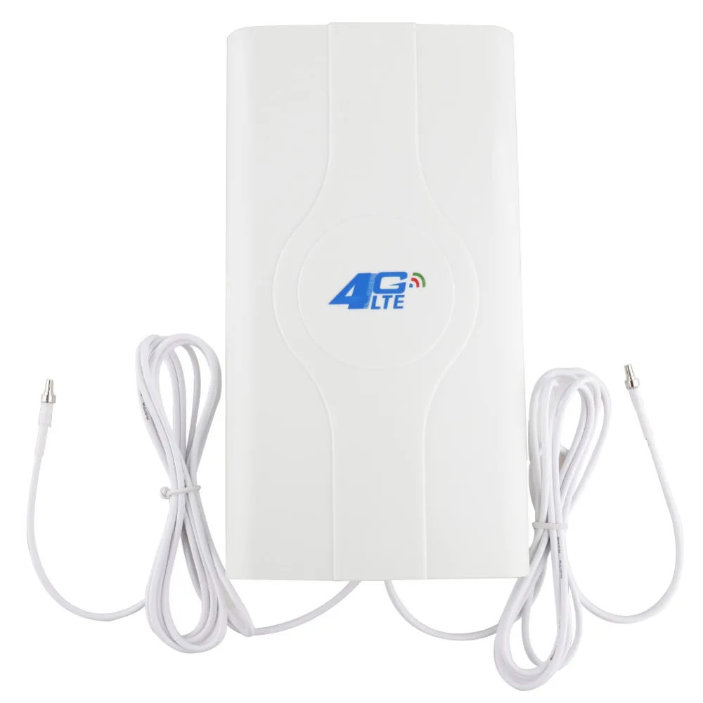 88dBI 4G LTE Антенна мобильная антенна усилитель сигнала mImo панельная 2 * SMA male/TS9/CRC9