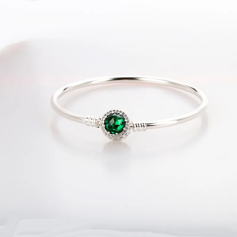 

Authentic 925 Sterling Silver Pan Bracelet New Ocean Heart Creative Cat Eye Diy Versatile Bracelet Fit Diy Charm Women Jewelry