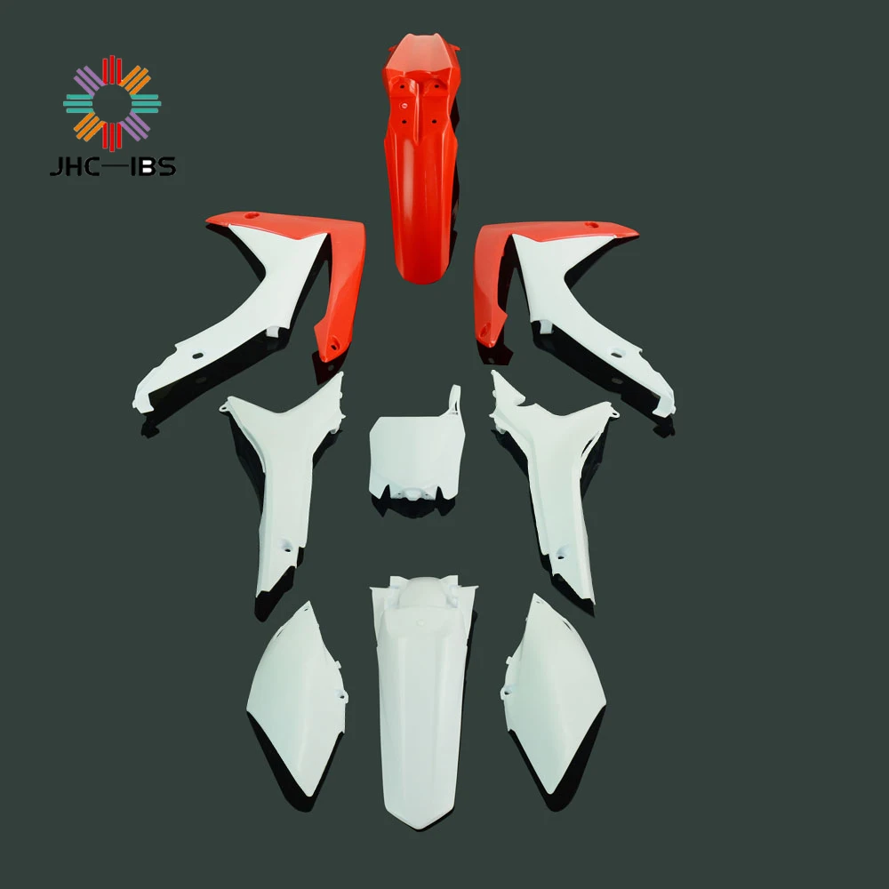 Полный комплект пластиковых обтекателей для мотоцикла крыло радиатора HONDA CRF250R CRF