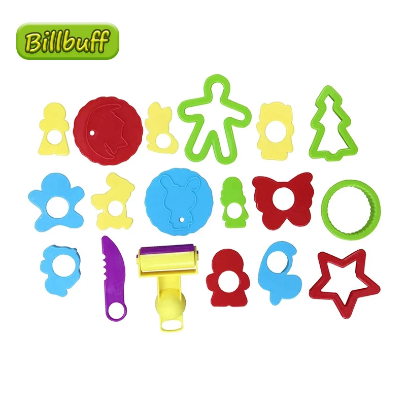 38 шт./слот DIY слизистый Пластилин моделирование формы комплект глины Slime