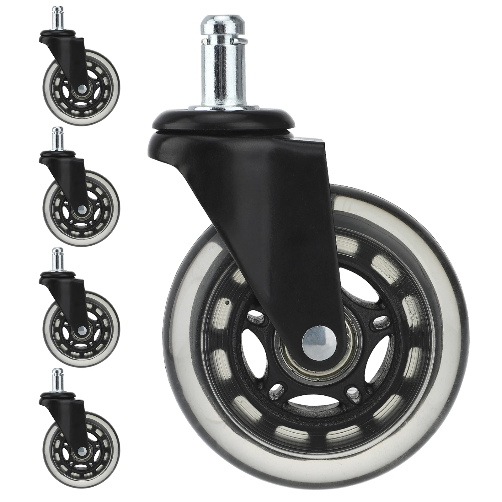 

5 шт 360 градусов колеса ролики безопасные ролики стул вращающаяся мебель оборудование для платформы тележка стабильность детали ручного ин...