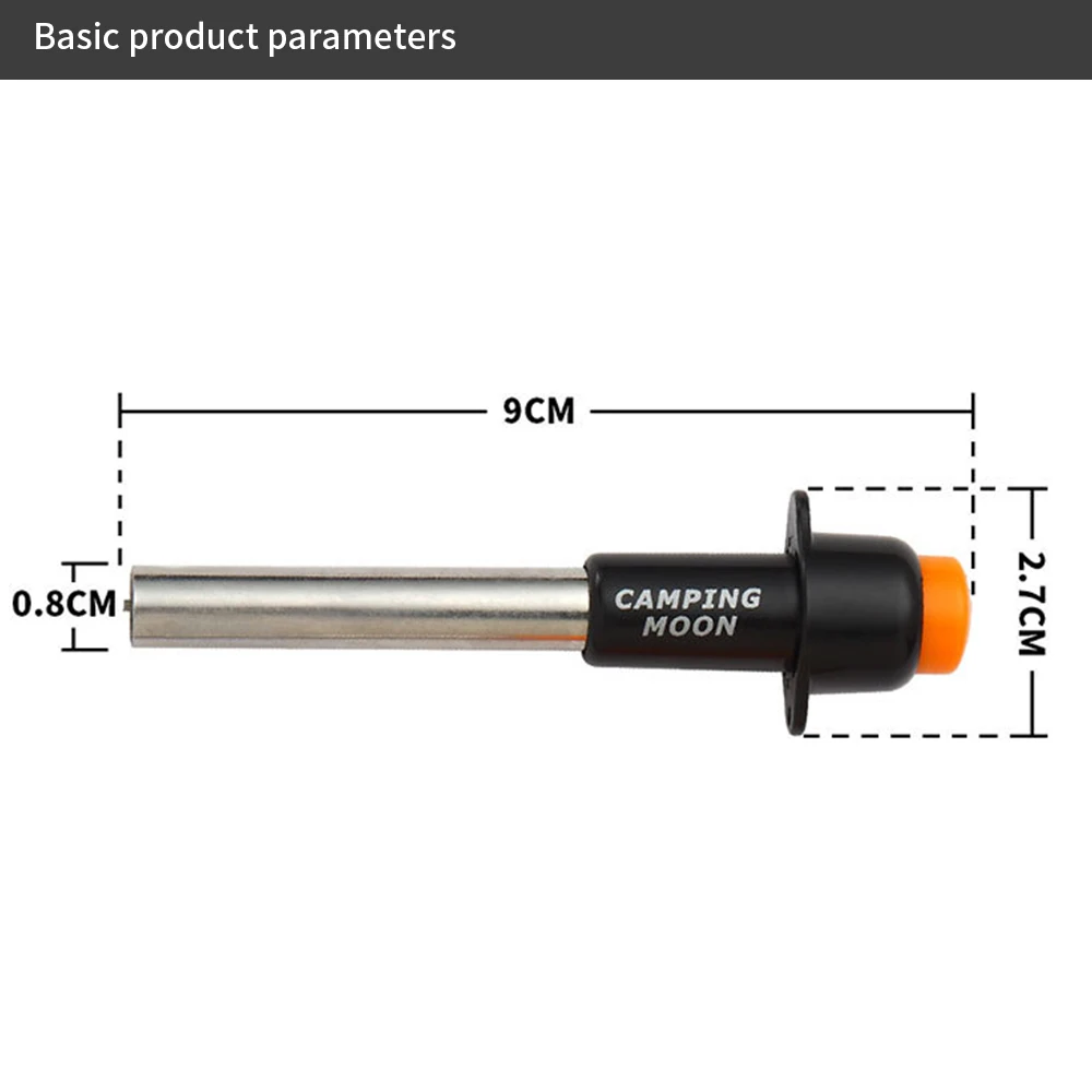 Зажигалка с кнопкой пьезоэлектрическая для газовых плит духовок - купить по