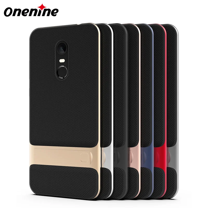 3D противоударный силиконовый чехол с подставкой для Xiaomi Redmi 5 Plus Mi Note Индия версия