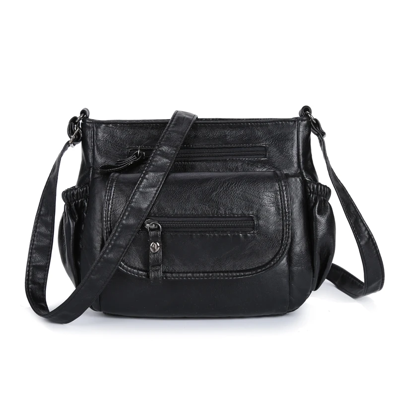 Сумка через плечо для женщин 2019 мягкие кожаные роскошные сумки женские