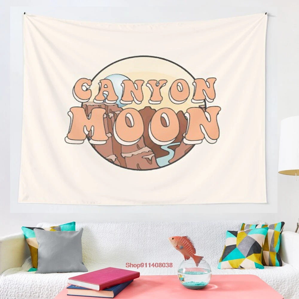 

canyon moon tapestry Wall Tapestry Wall Hanging Wall Decor Blanket Bedding Curtain Throw