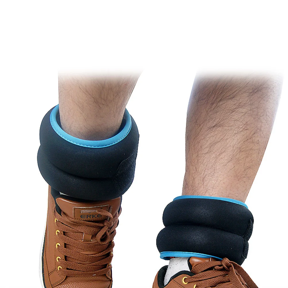 

1 Pair 1kg Adjustable Weight Lifting Elastic Pressurized Wristband Weight-bearing Sandbag Wrist Guard Sand Binding Wristband