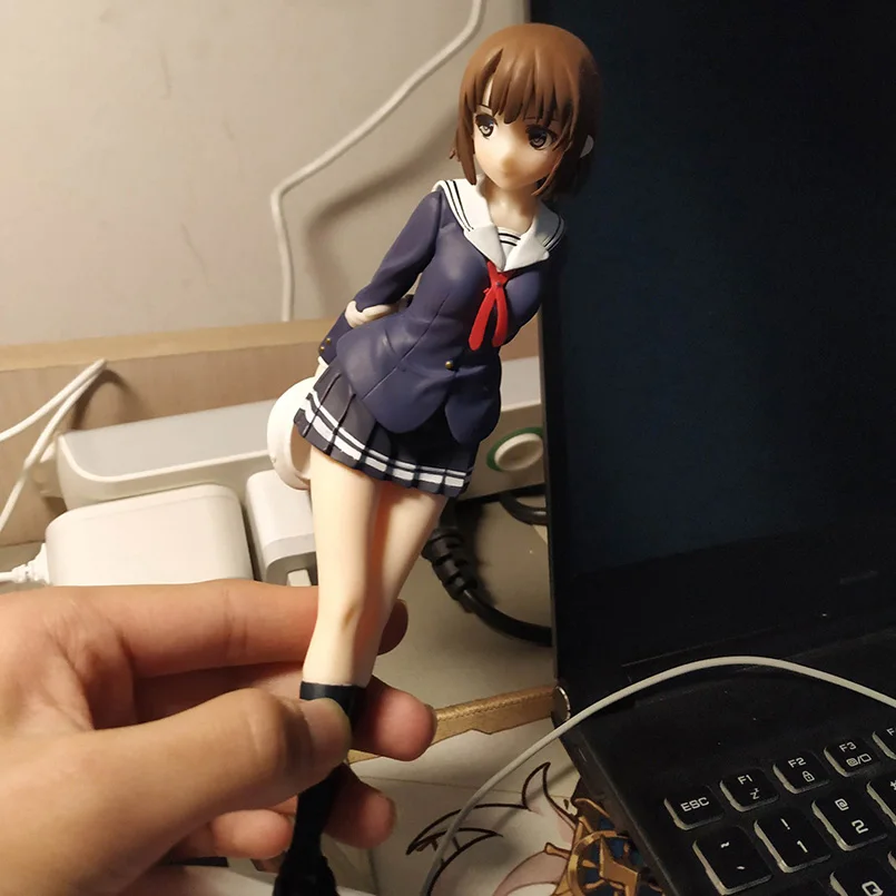 18 см японское аниме как вырасти ее унылая Katou Megumi ПВХ фигурка игрушки школьная