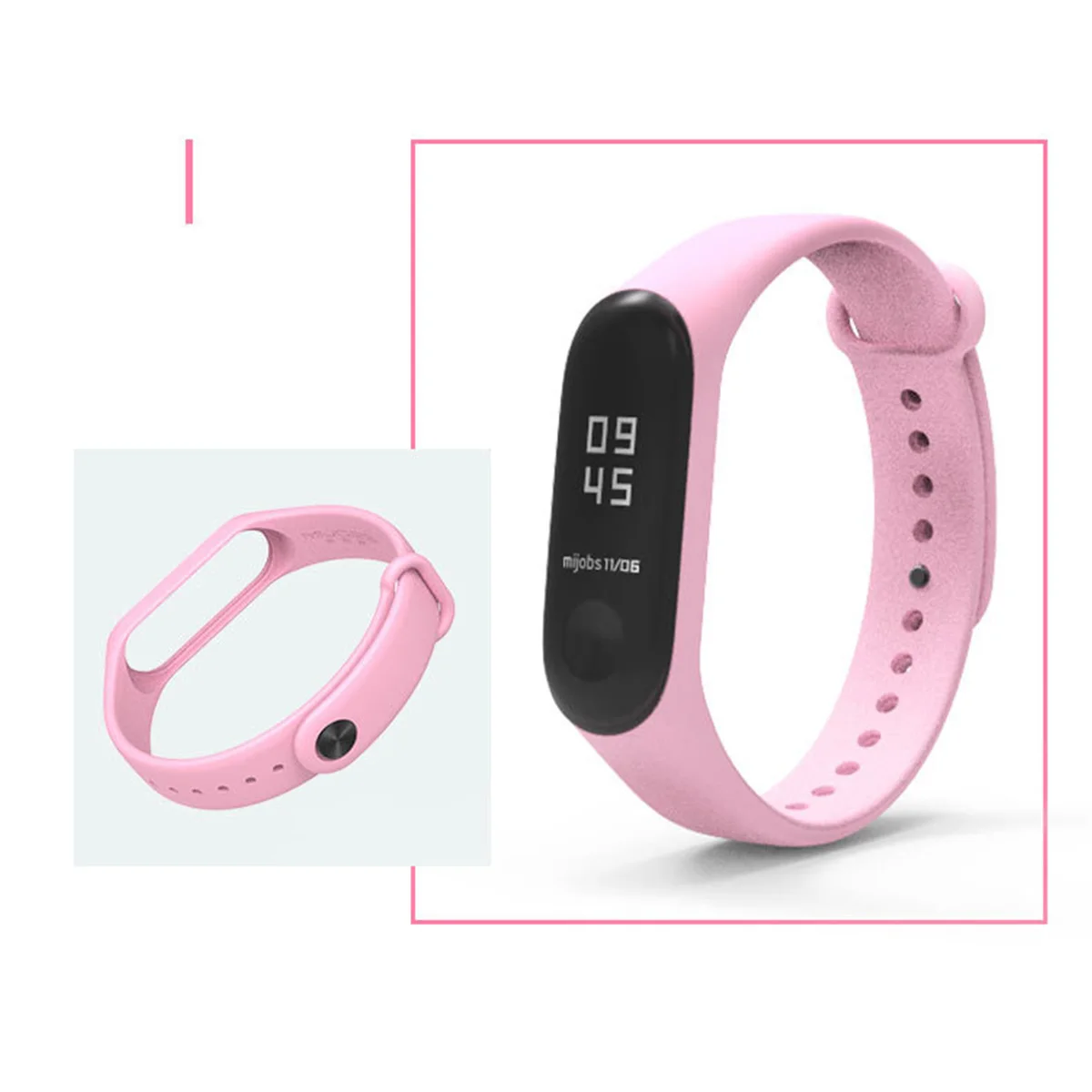 Браслет для Xiaomi mi 3 4 аксессуары mi Band 2 сменный силиконовый ремешок смарт-браслет на запястье для Xiaomi mi браслет miband ремешок