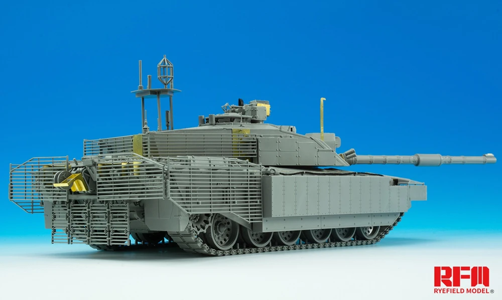 1/35 British Main Battle Tank Model Challenger II TES Строительный набор игрушки для детей и взрослых| |