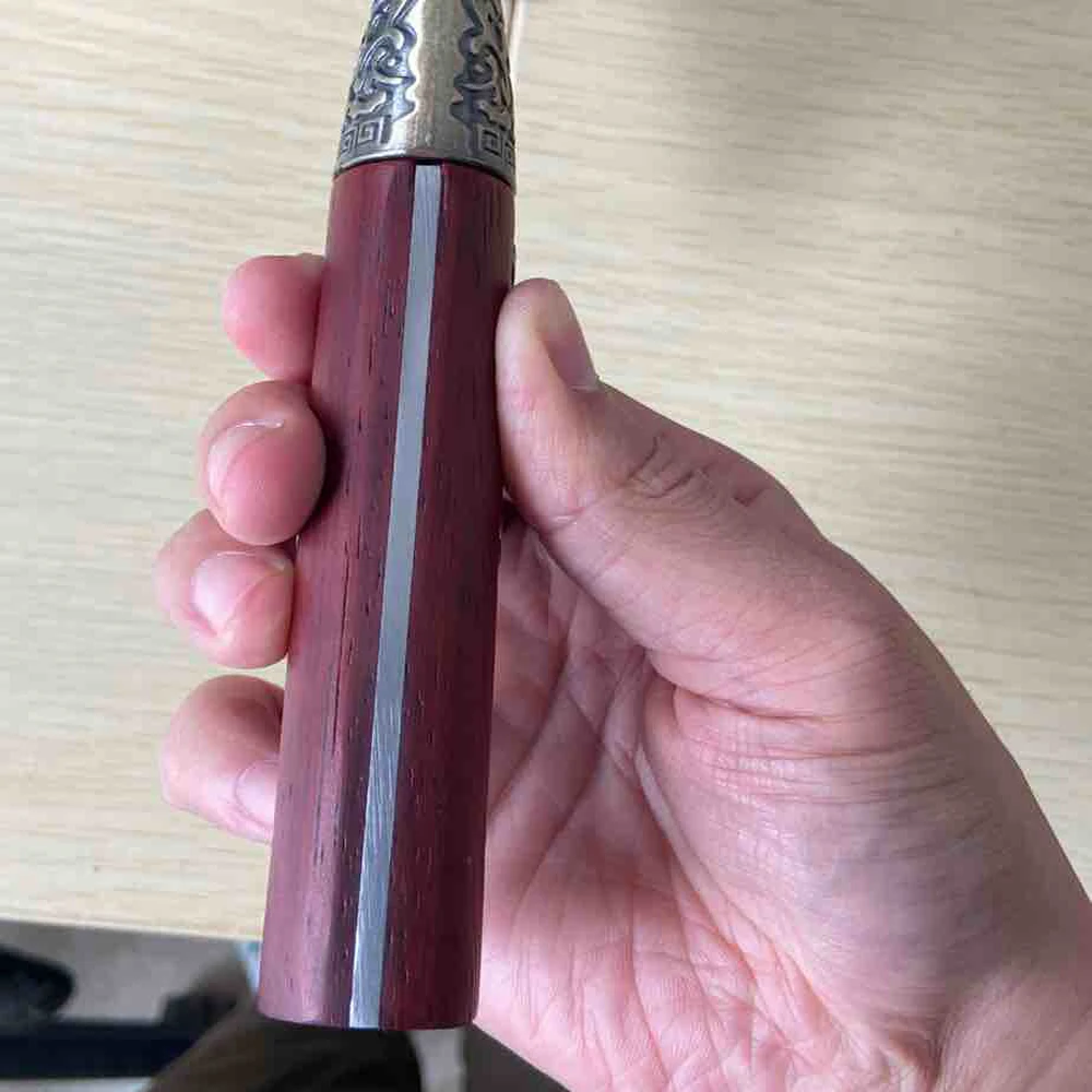 

XYj 9.5 Inch Cleaver Knife 5cr15 Stainless Steel Blade Pakkawood Handle Chef Chopping Vegetable Meat Knives Kitchen Cutlery