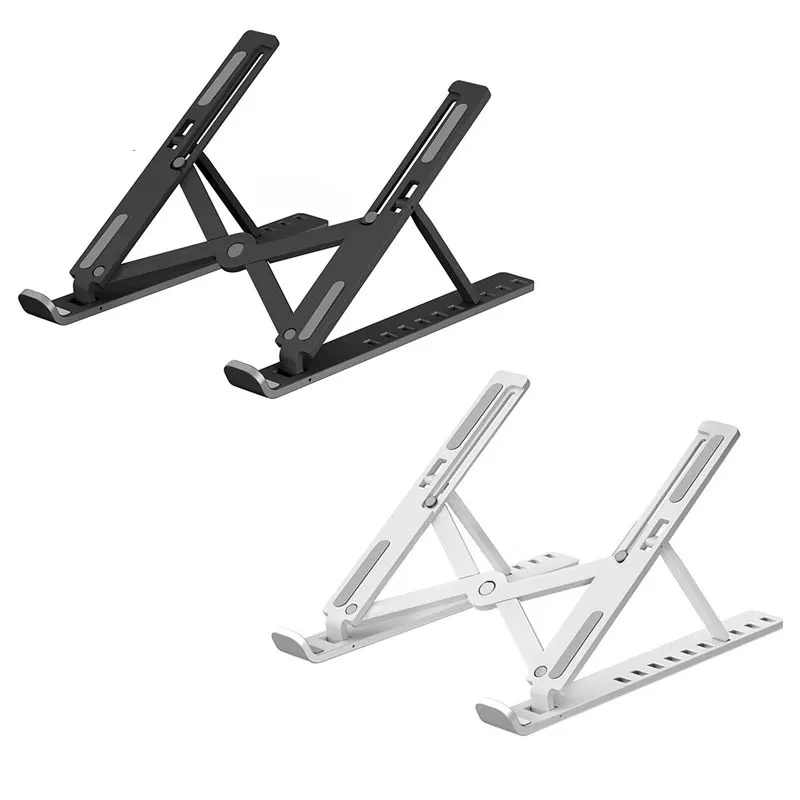 Mosible Портативная подставка для ноутбука Складная нескользящего пластика/сплав