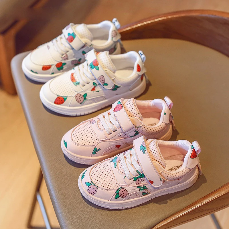 Детские повседневные кроссовки сетчатые спортивные Брендовая обувь для