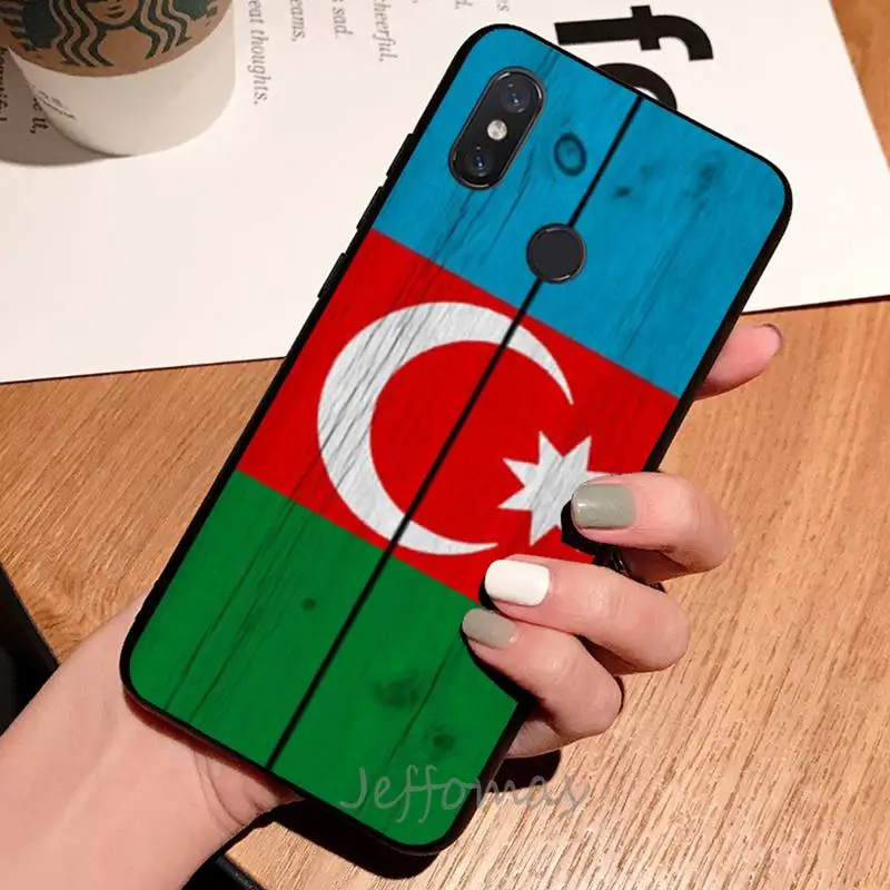 

Azerbaijan buta flag Symbol Phone Case For Xiaomi Redmi note 7 8 9 t max3 s 10 pro lite coque shell cover funda