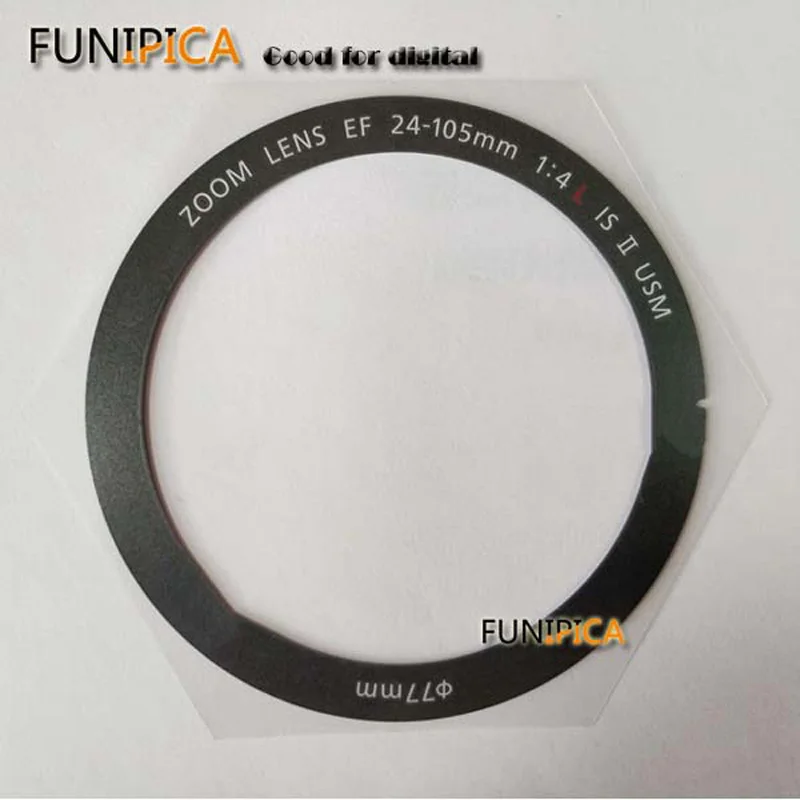 Новое и оригинальное переднее кольцо для Canon EF 24 105 мм f/4L IS II USM покрытие макияж