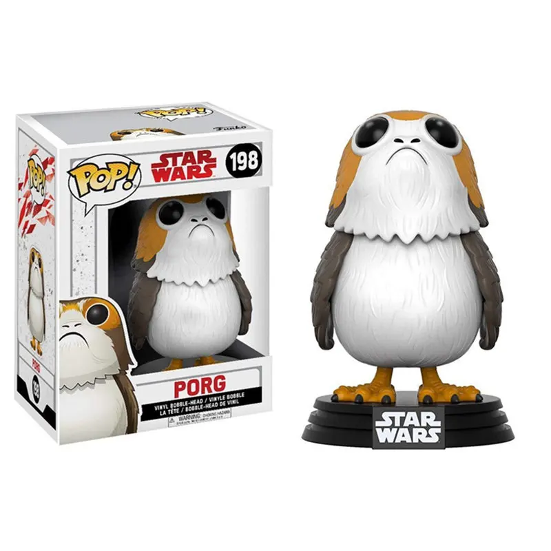 Funko поп Звездные войны и PORG, Чубакка ПВХ фигурка Коллекционная модель игрушки для детей
