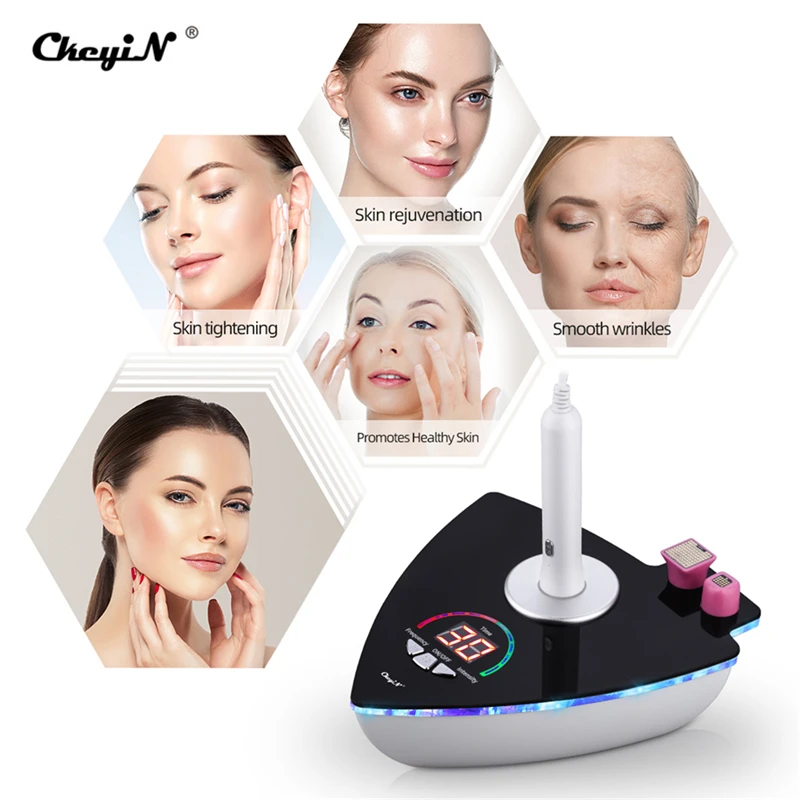 

CkeyiN RF Thermage Apparatus Facial Microcurrent Induction Machine Anti-wrinkle Lifting Firming Wrinkle Removal Beauty Skin Care