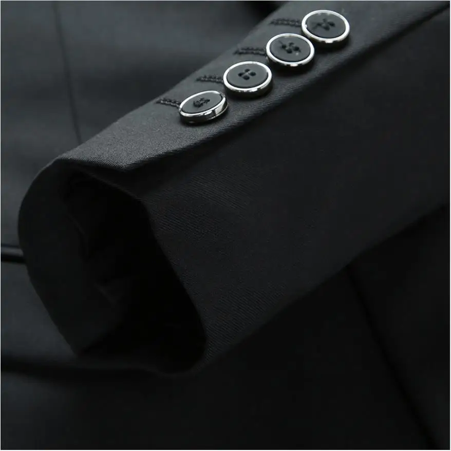 (Пиджак + жилет брюки) 2019 мужские костюмы модные повседневные на заказ