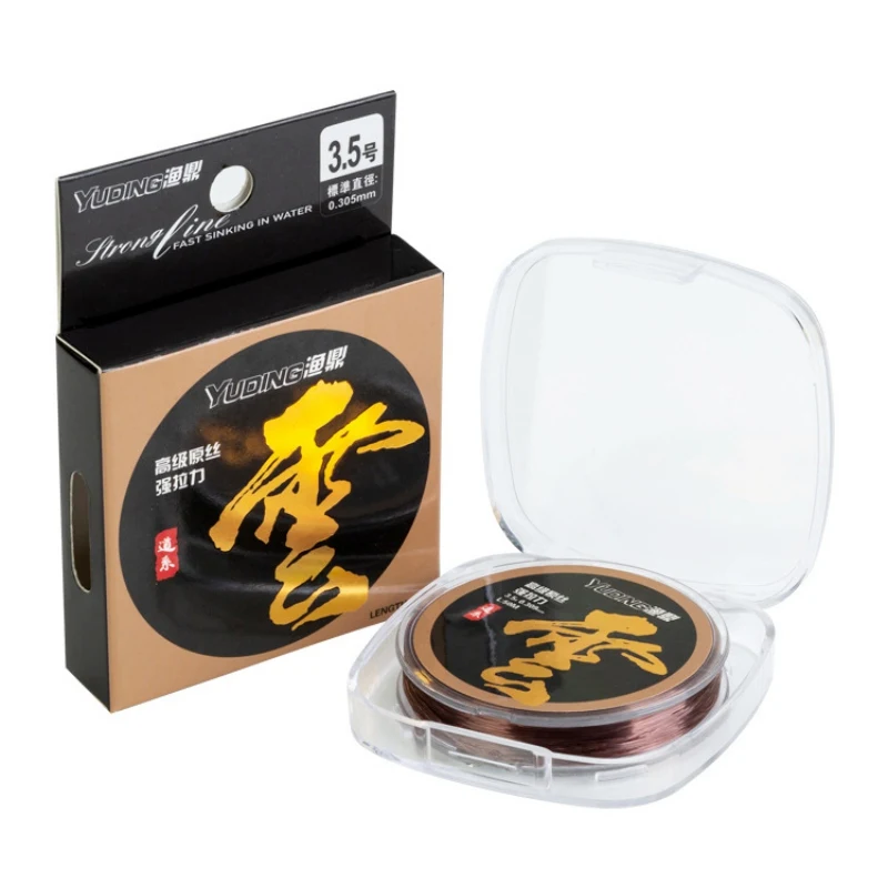 Сверхпрочная нейлоновая рыболовная леска 50 м износостойкая для пресной и