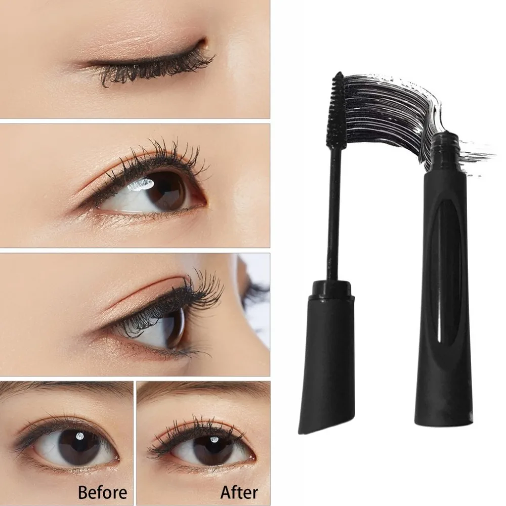 

Натуральная 3D волокнистая Черная тушь для ресниц водоСТОЙКАЯ профессиональная подтягивающая завивающая косметическая тушь для ресниц 2 шт...