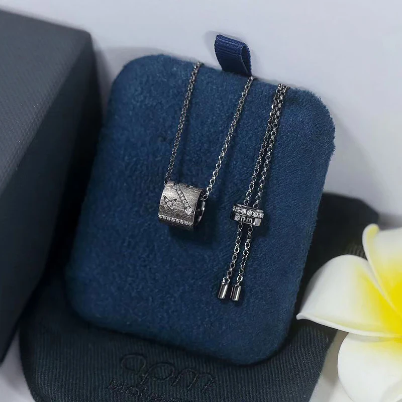

Star Necklace 925 Sterling Silver micro inlaid zircon exquisite fashion elegant high-end women's style