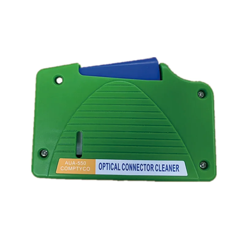 

Fiber Cleaner Fiber And Face Cleaning Box Fiber Wiping Tool Pigtail Cleaner Cassette Fiber Optic Tools Cleaner Ftth For SC ST/FC