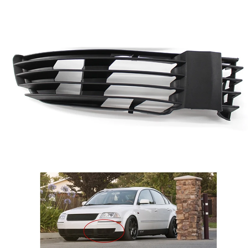 Передний бампер автомобиля нижняя решетка правый боковой гриль для VW Passat GLS B5 B5.5