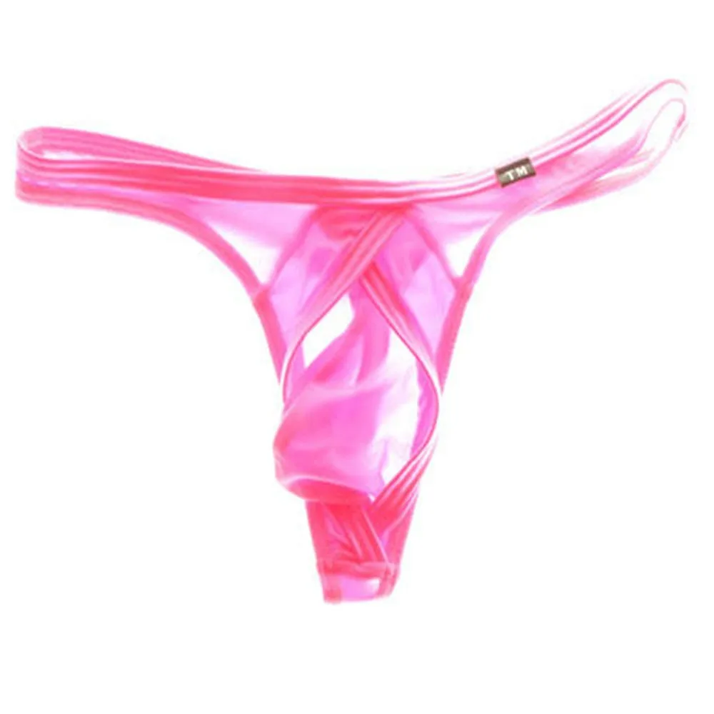 Трусы-стринги мужские дышащие с мешочком повседневные удобные |