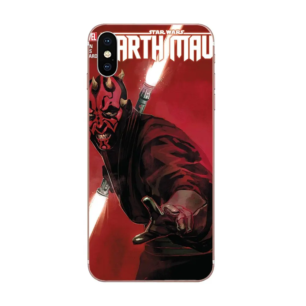 Для Samsung Galaxy A10 A20 A20E A3 A40 A5 A50 A7 J1 J3 J4 J5 J6 J7 2016 2017 2018 высокое качество Darth Maul Dark |