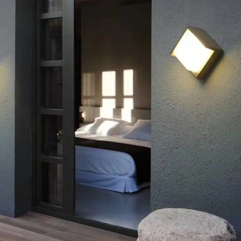 Kenlux 7 Вт светодиодный настенный светильник энергосберегающий квадратный для