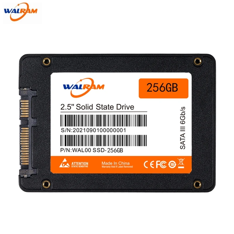 Внутренний твердотельный накопитель для ноутбука WALRAM SSD 1 ТБ 120 ГБ 240 480 2 HDD 5 дюйма
