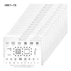 Amaoe BGA реболлинг трафарет HW Hi синтетический каннабиноид класса дибензопиранов HU для Huawei мобильный телефон серии стальной сетки Инструменты для ремонта