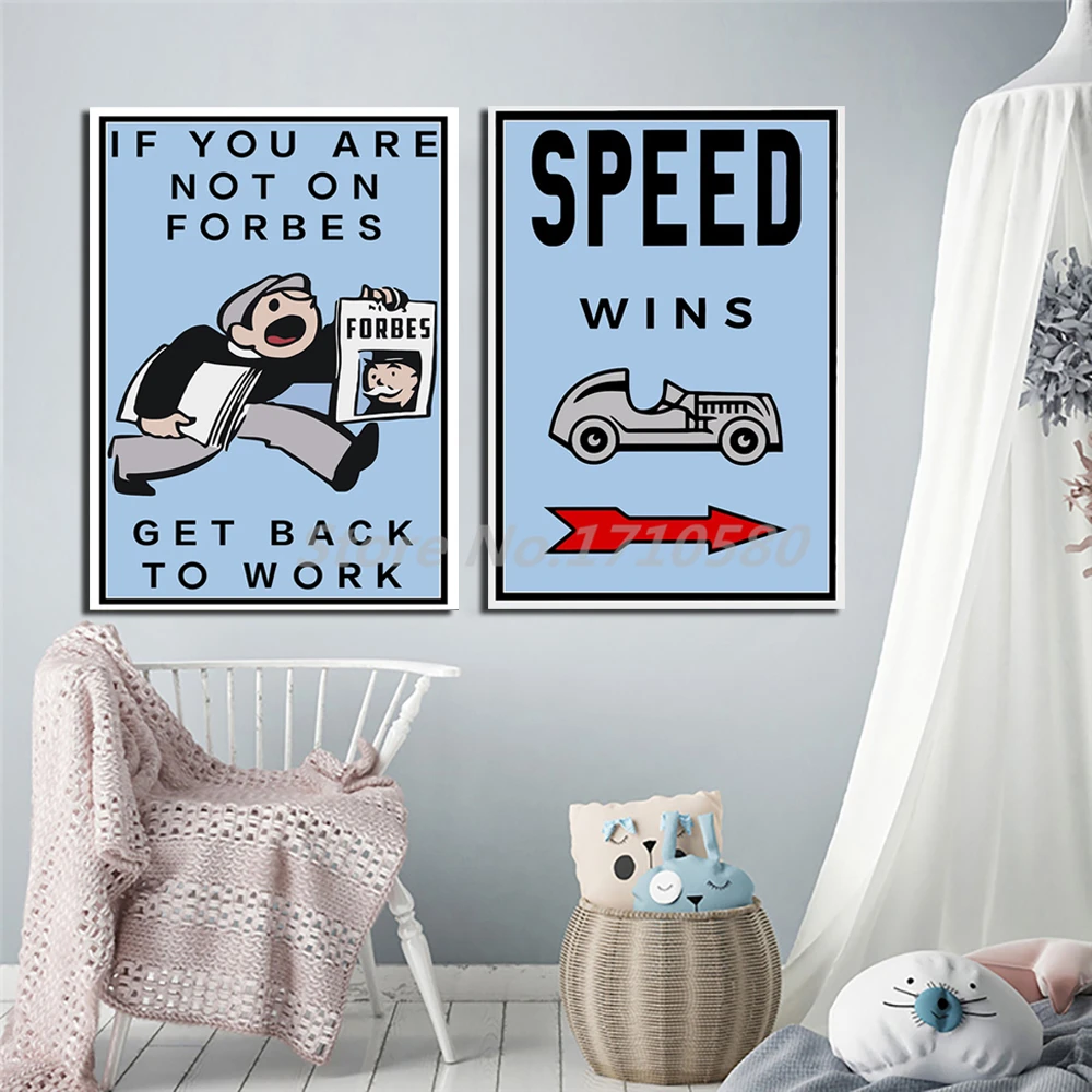 Монополи Alec картина с цитатами Вдохновляющие позитивные форбы плакат мотивация