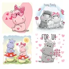 Алмазная живопись 5D сделай сам, мультяшное украшение для детской комнаты, вышивка, картина, ручная работа, художественные наборы мозаика алмаз искусство