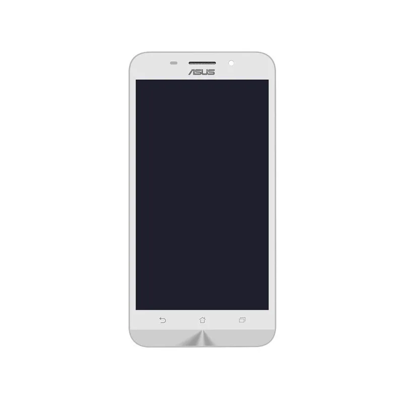 Для ASUS ZC550KL lcd дигитайзер сенсорный экран в сборе с рамкой для Asus ZC550KL lcd сенсорный экран Замена сборки - Цвет: White