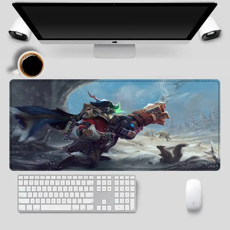 Большой коврик для мыши XXL снайперский Dota 2 ноутбука ПК Настольный большой